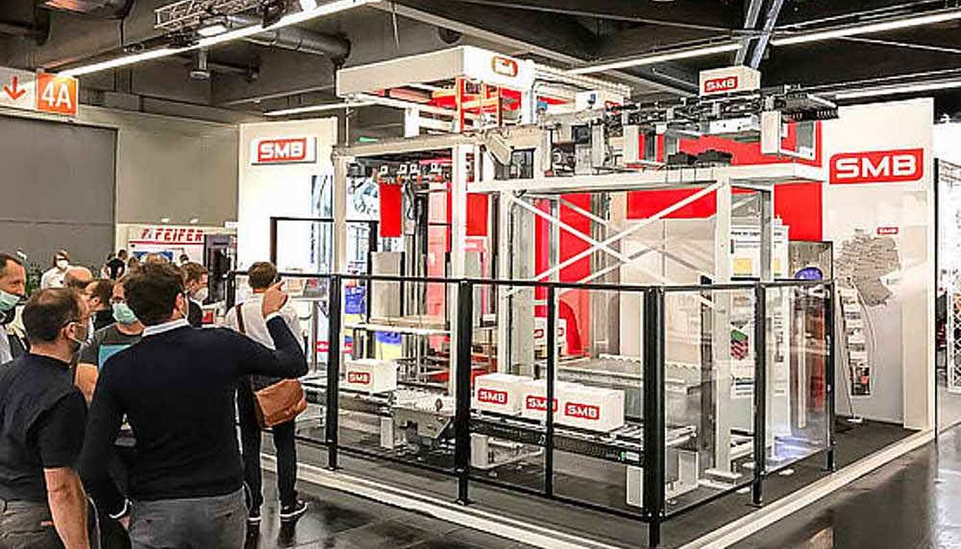 SMB Messestand auf der Fachpack 2021